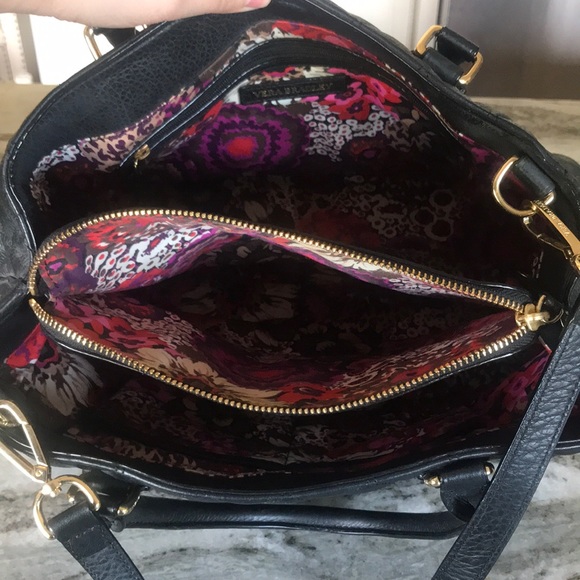 Vera Bradley Leather Emma Satchel - Picture 2 of 5